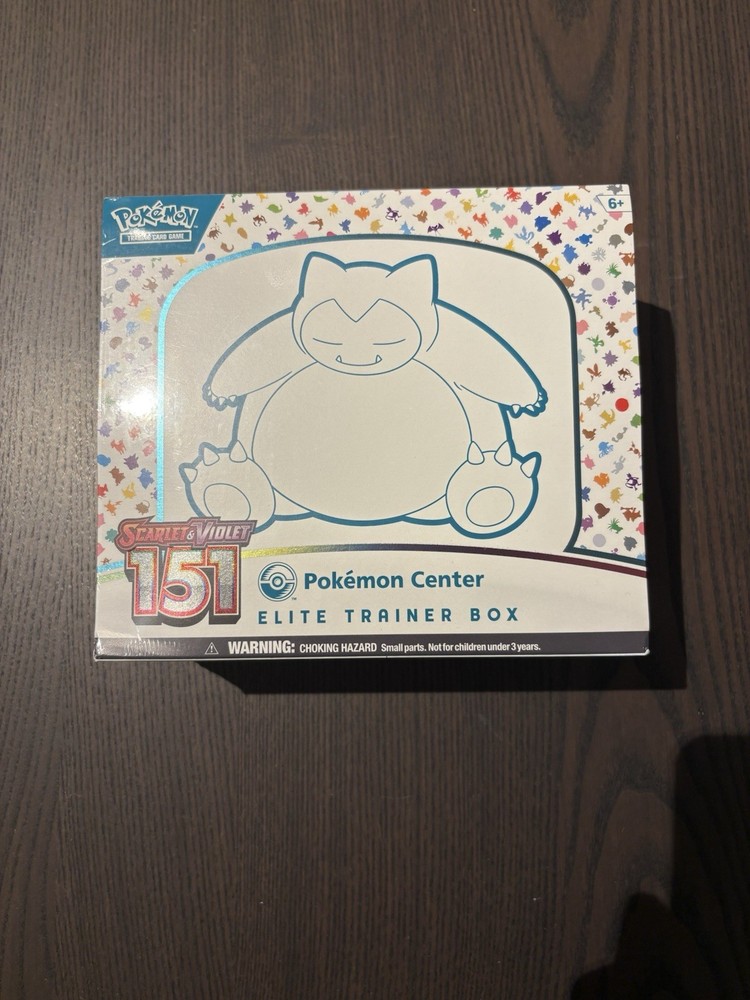 151 Pokemon Center Elite Trainer Box Etb Scarlet & Violet Sealed English Minty