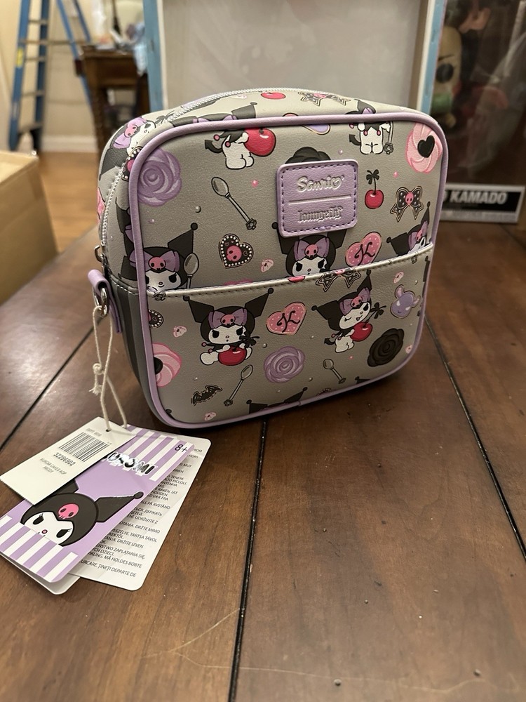 Loungefly: Sanrio Kuromi Bag - With Tags - With Strap - New