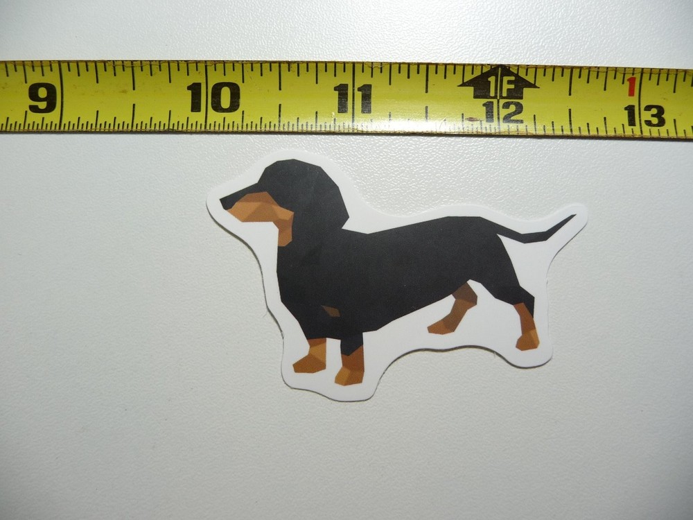 Dachshund Side View Decal Sticker - Wiener Dog Lover Pet Art