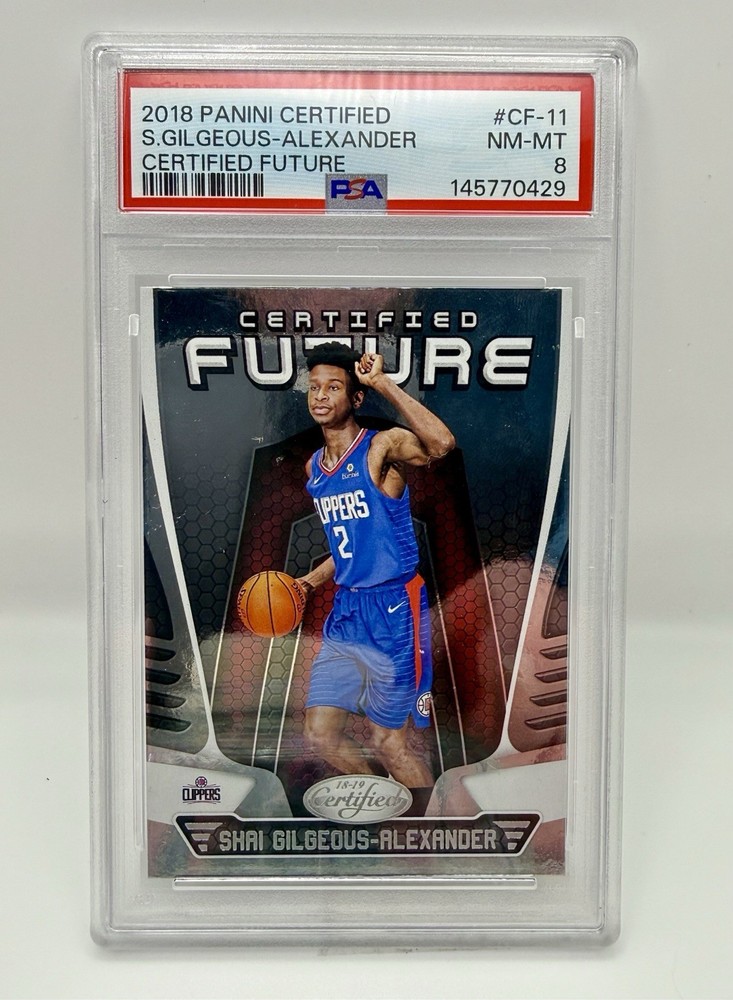 2018-19 Panini Certified - Certified Future Shai Gilgeous-Alexander #CF-11 (RC)
