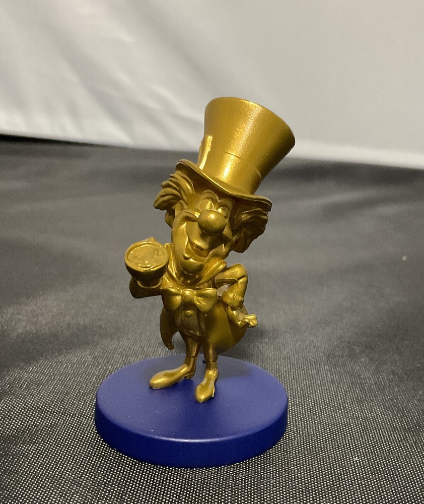 Walt Disney World 50th Anniversary Fab 50 Gold Mad Hatter Blind Box Figure