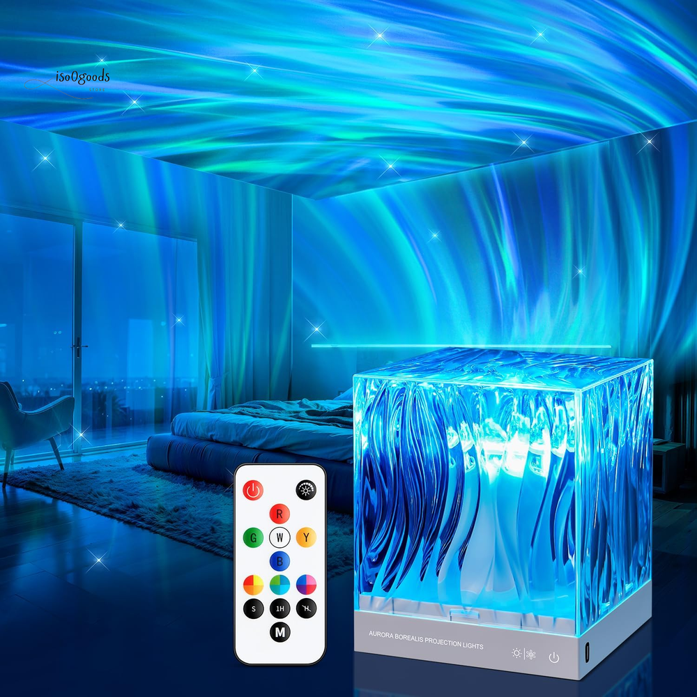 Northern Lights Projector 18 Colors Lighting Galaxy Projector Ceiling Projector