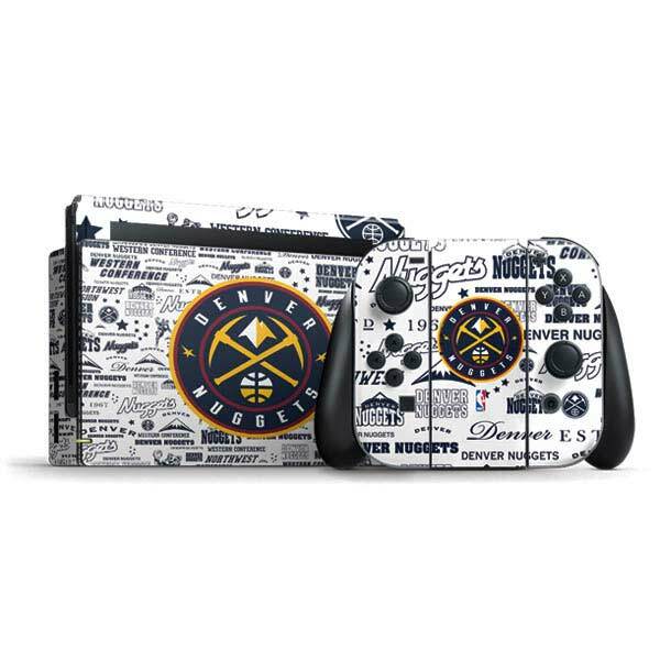 NBA Denver Nuggets Nintendo Switch Bundle Skin - Denver Nuggets Historic Blast