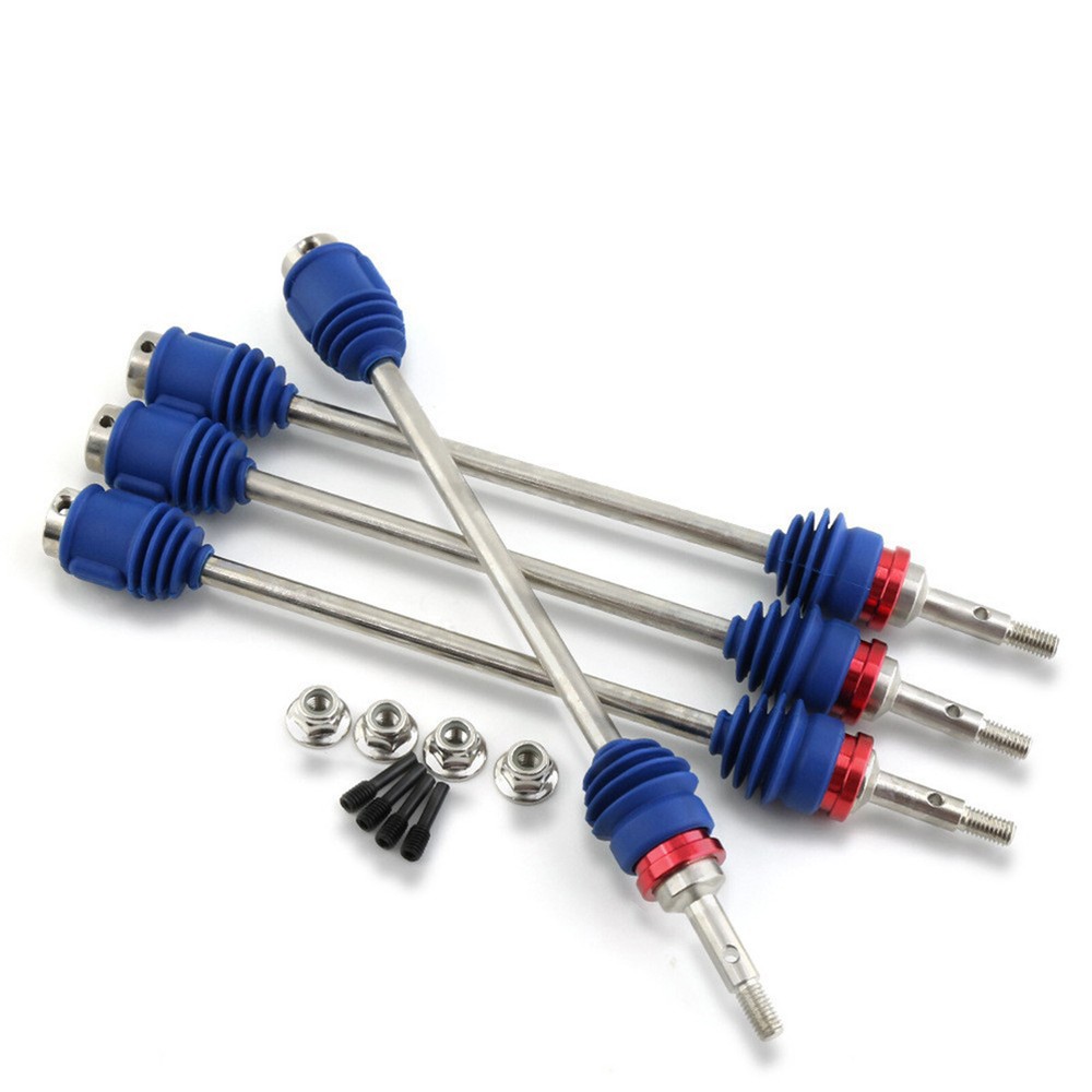 For Traxxas 5451R Steel Driveshafts T-Maxx 3.3, Nitro Revo, E-Revo Brushless