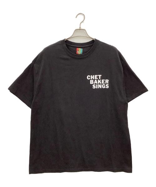 T-shirt WACKO MARIA Black CHET BAKER / CREW NECK T-SHIRT