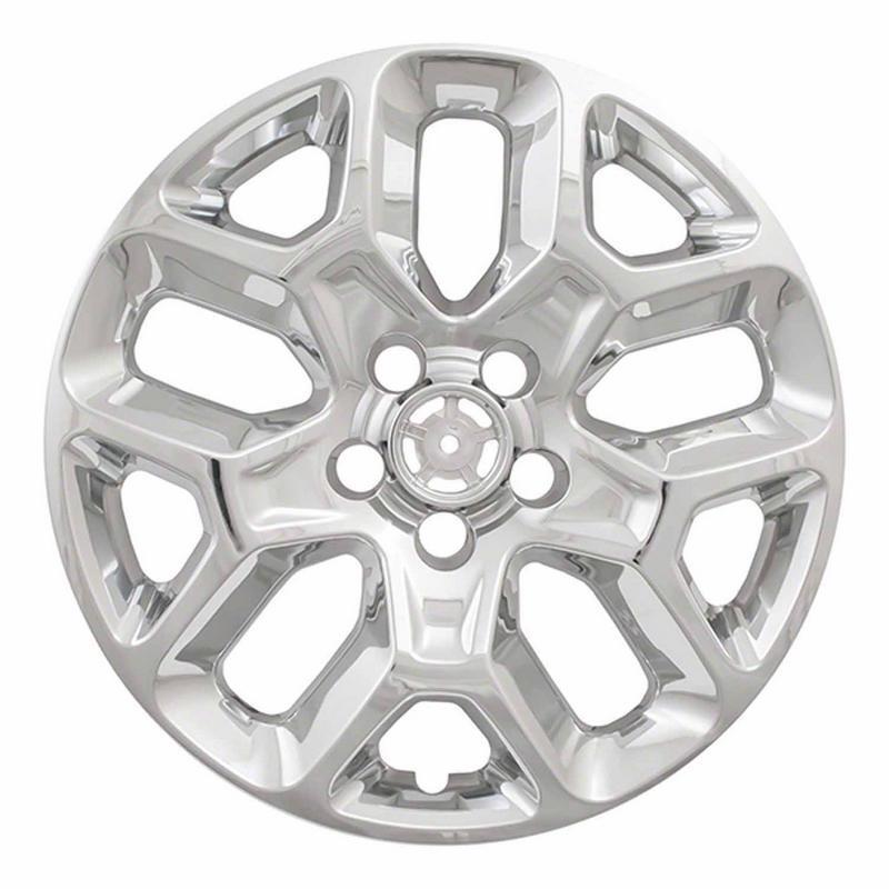 Coast To Coast Wheel Cover - 17 Inch 10 Vent Chrome ABS Set Of 4 Not Steel Wheel