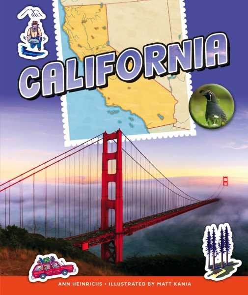 California, Library by Heinrichs, Ann; Kania, Matt (ILT), Like New Used, Free...