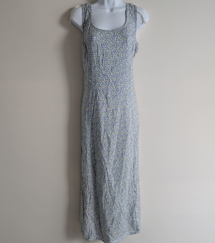 Mosaic Dress Womens 18 Vintage Floral 90s Phoebe Cottage Coastal Cowgirl Floral