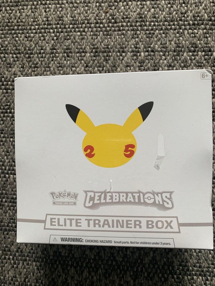 Factory Seal Pokémon TCG: 25th Anniversary Celebrations Elite Trainer Box (2021)