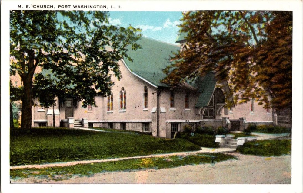 Port Washington New York NY : CHURCH SCENE m/14 BG6208