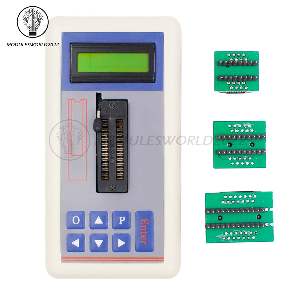 Integrated Circuit IC Chip Tester Optocoupler Auto-identify Transistor Tester US