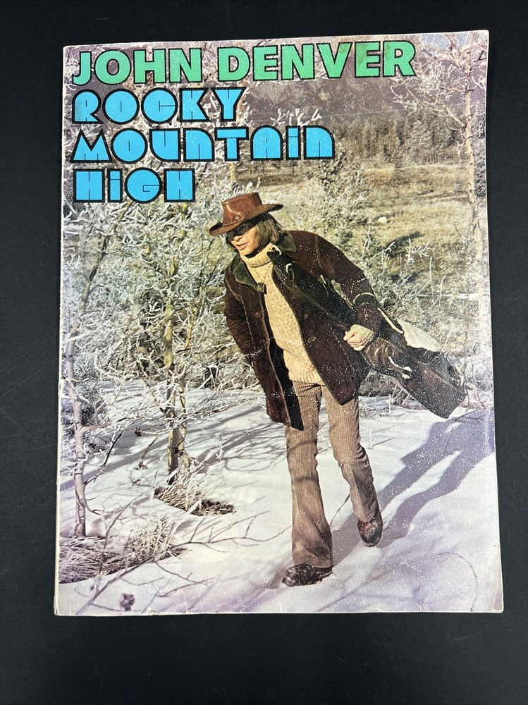 John Denver Rocky Mountain High 1972 Sheet Music