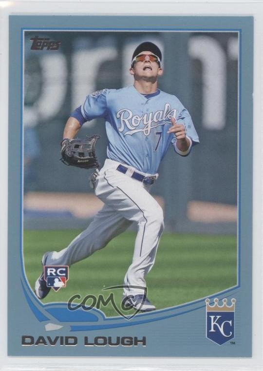 2013 Topps Wal-Mart Blue David Lough #268 Rookie RC 9b3Fulfilled by COMC - World’s largest consignment service