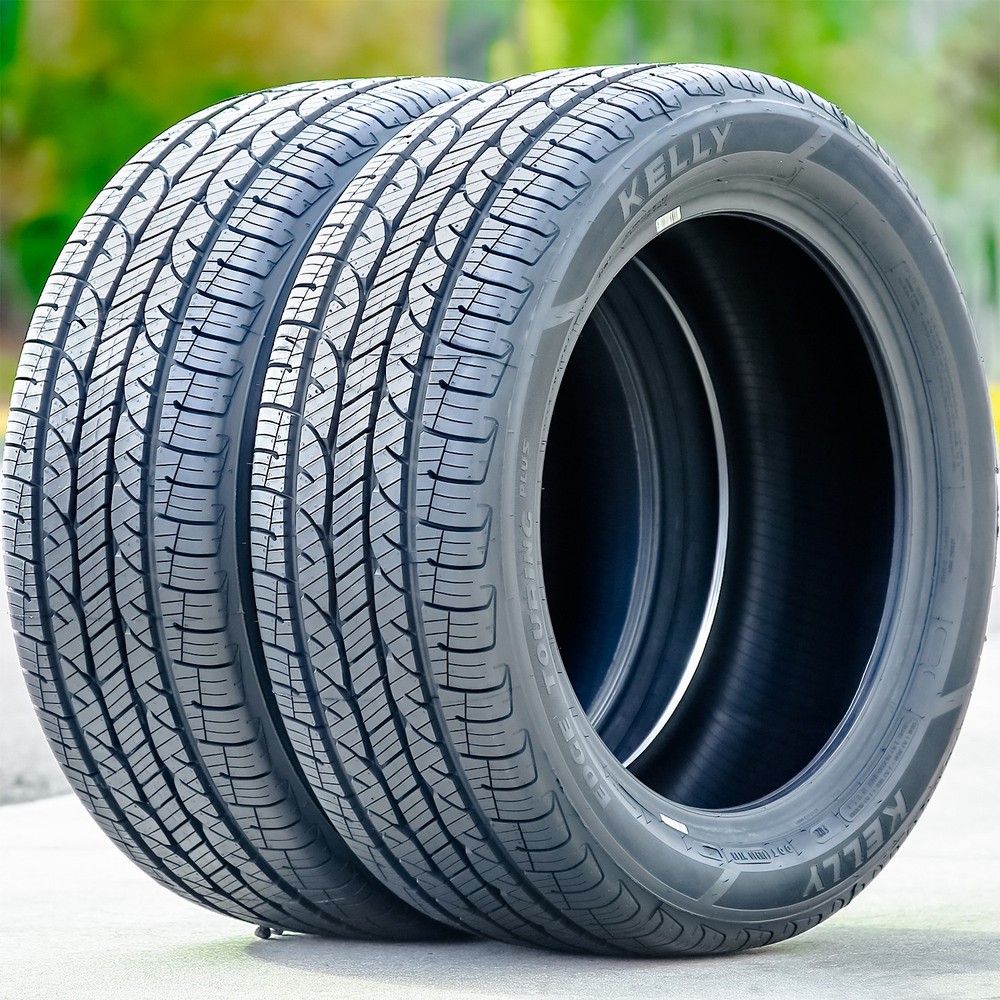 2 Tires Kelly Edge Touring Plus 225/50R18 95V AS A/S All Season