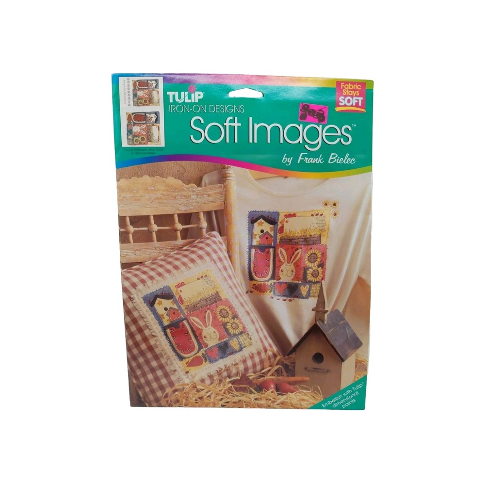 Tulip Soft Images Country Patchwork #TCT34 Iron On Transfer Designs