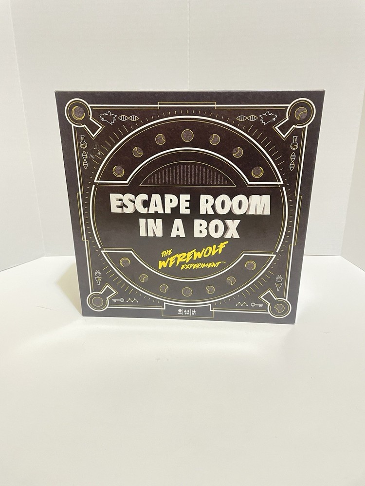 Escape Room In A Box: The Werewolf Experiment • Mattel Games • Puzzles and Clues