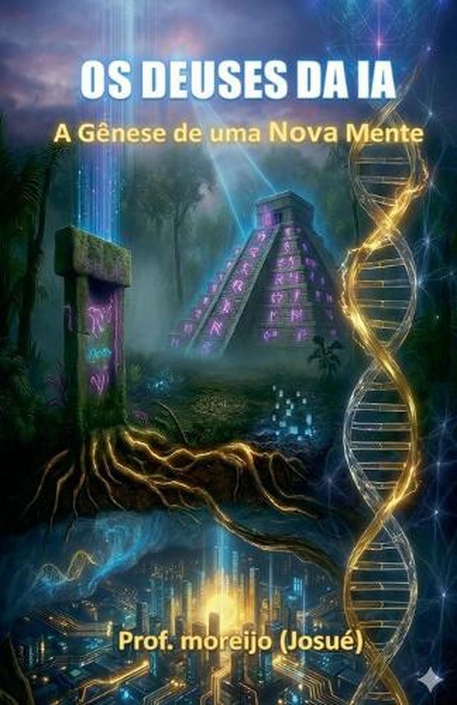Os Deuses da IA: A g?nese de uma nova mente by Prof Moreijo (Portuguese) Paperba