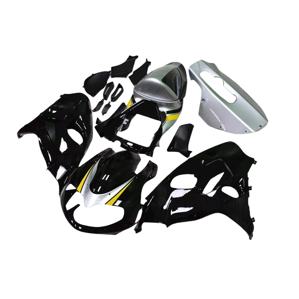Injection Silver Black Fairing Kit for Suzuki TL1000R 1998-2003 Plastic Bodywork