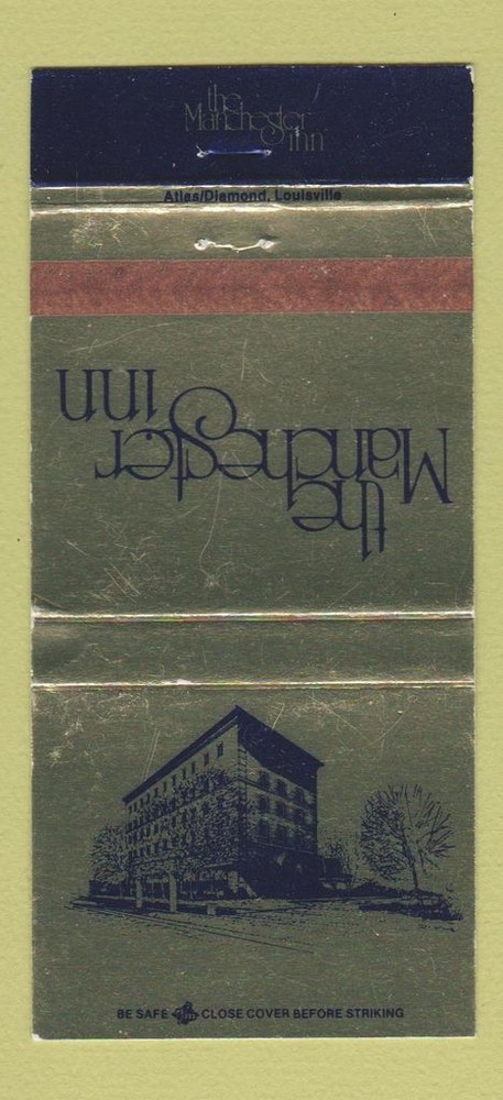 Matchbook Cover - Manchester Inn WEAR 30 Strike