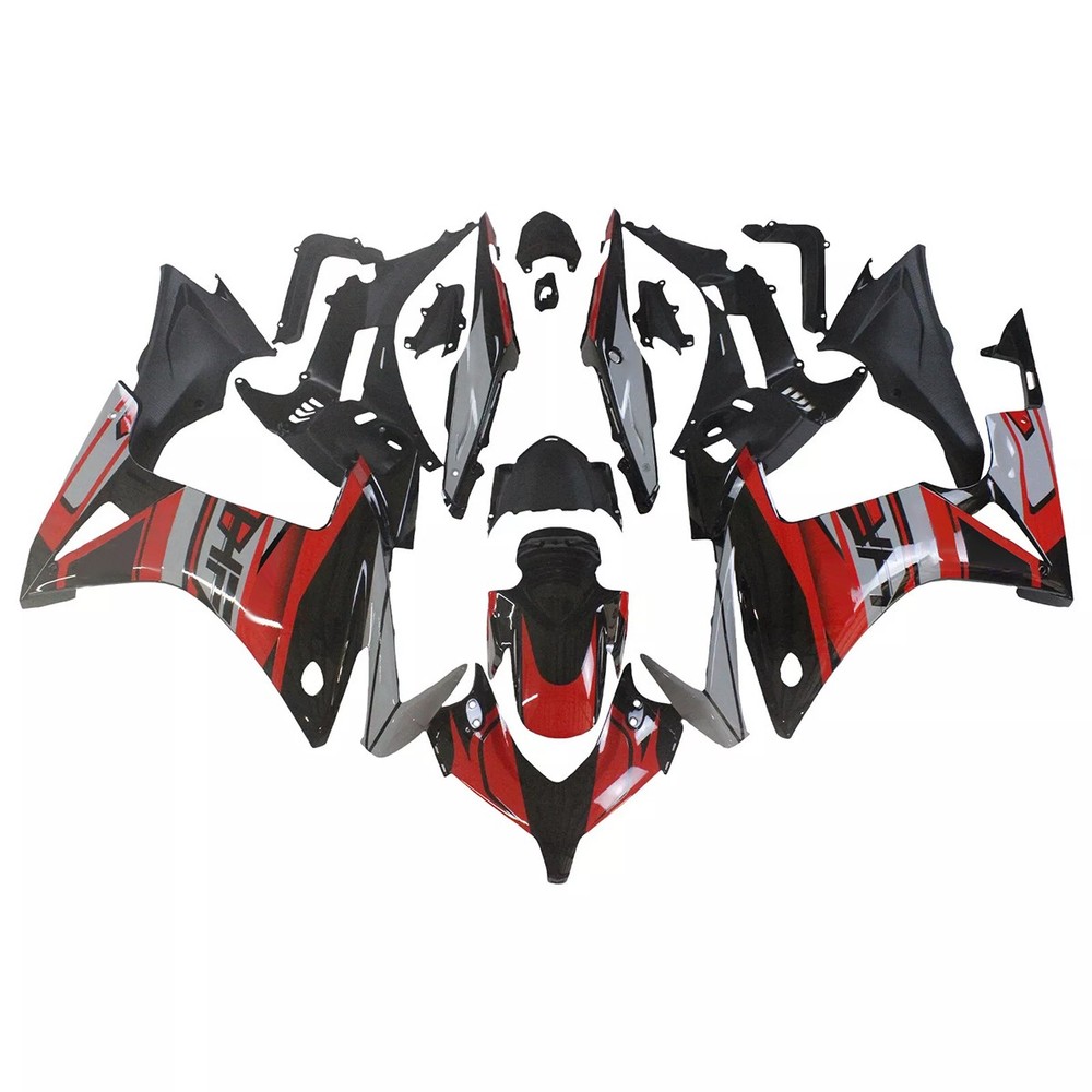 Injection Red Silver Black Fairing Kit for Honda CBR500R 2013 2014 2015 Bodywork