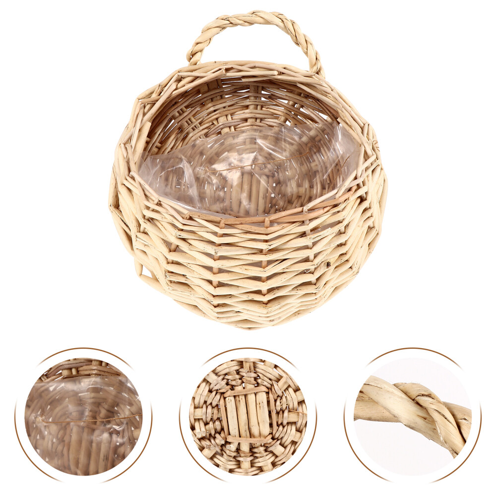 Green Wall Hanging Flower Basket Garden Decoration Home Baby