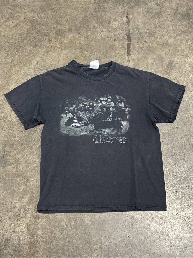 Vintage 2000 The Doors Band T Shirt Adult Mens Large Black