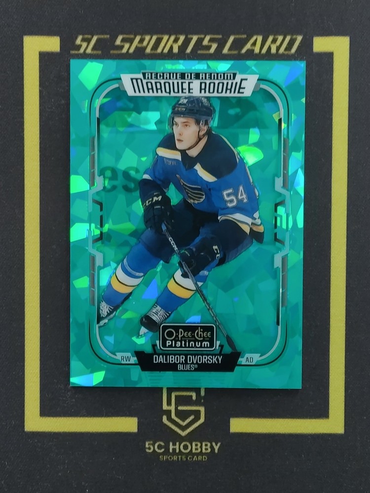 2025-26 OPC Platinum Marquee Rookie Turquosie Fragments/249 Dailbor Dvorsky FCH7
