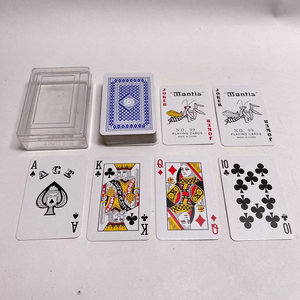 Vintage Mantis No 99 Miniature Mini Playing Cards Deck