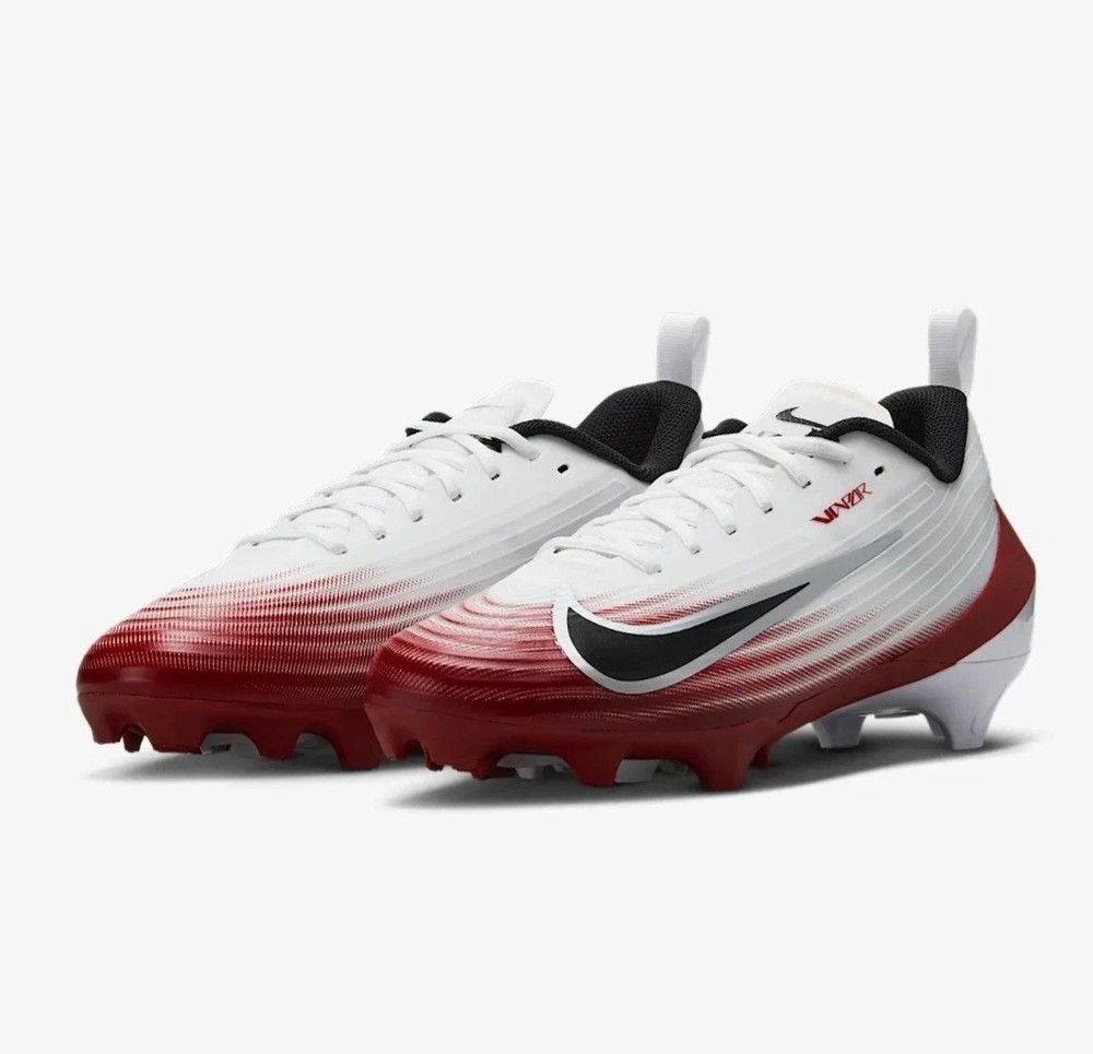 NEW Men's Size 7.5 Nike Vapor Speed 3 TB Red White Football Cleats HM8849-102