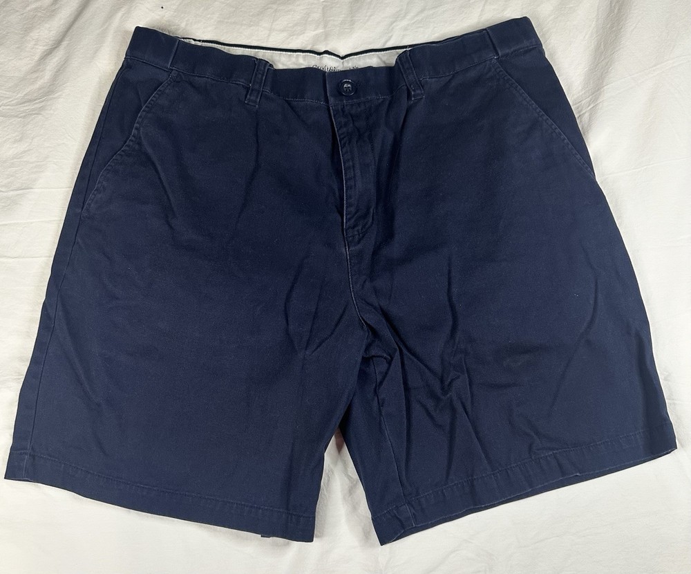 🩳 Croft & Barrow Men's Size 36 Navy Blue Shorts 🩳