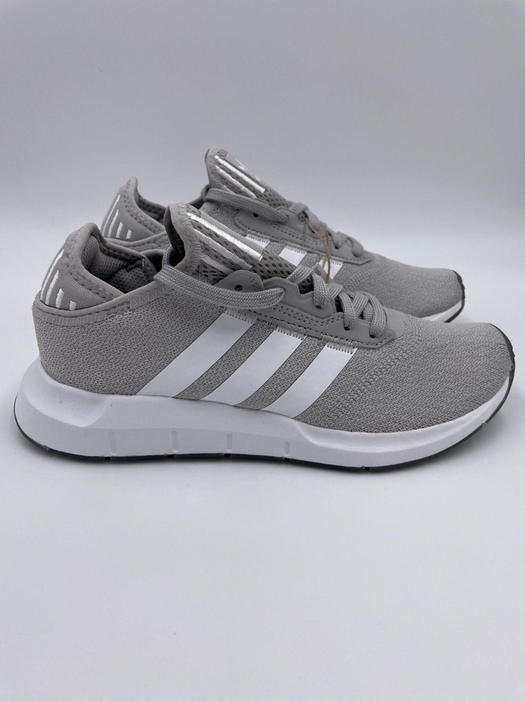 Adidas Swift Run Grey White Mesh Running Sneakers Womens FY2135 New