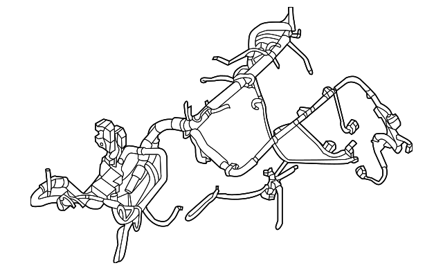 Genuine Nissan Engine Wiring Harness 24011-9PS1A
