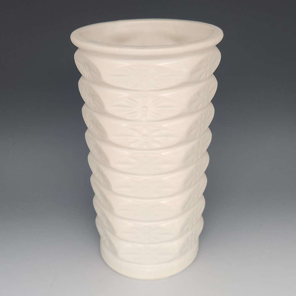 Vtg Nelson McCOY Floraline Art Pottery Vase 8.5