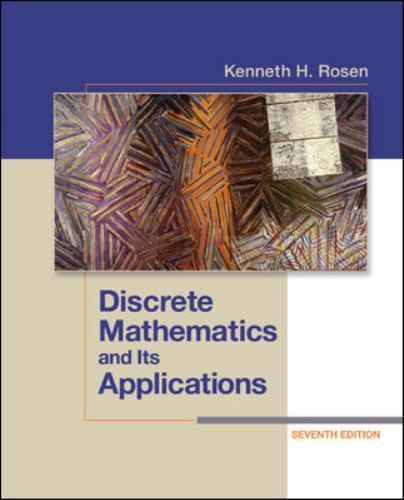 Discrete Mathematics and Its Applications by Kenneth H. Rosen (2011, Hardcover)