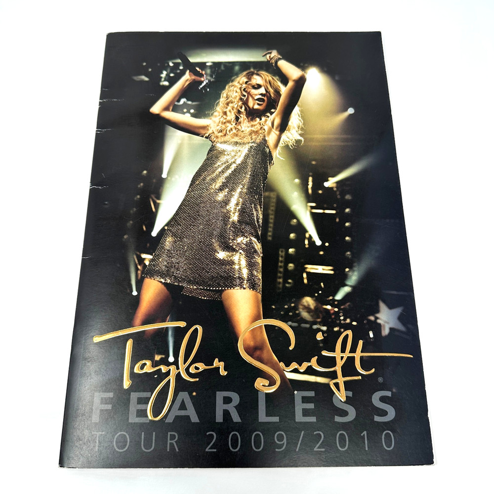 Taylor Swift Fearless Tour 2009 2010 Official Concert Program Rare Collectable