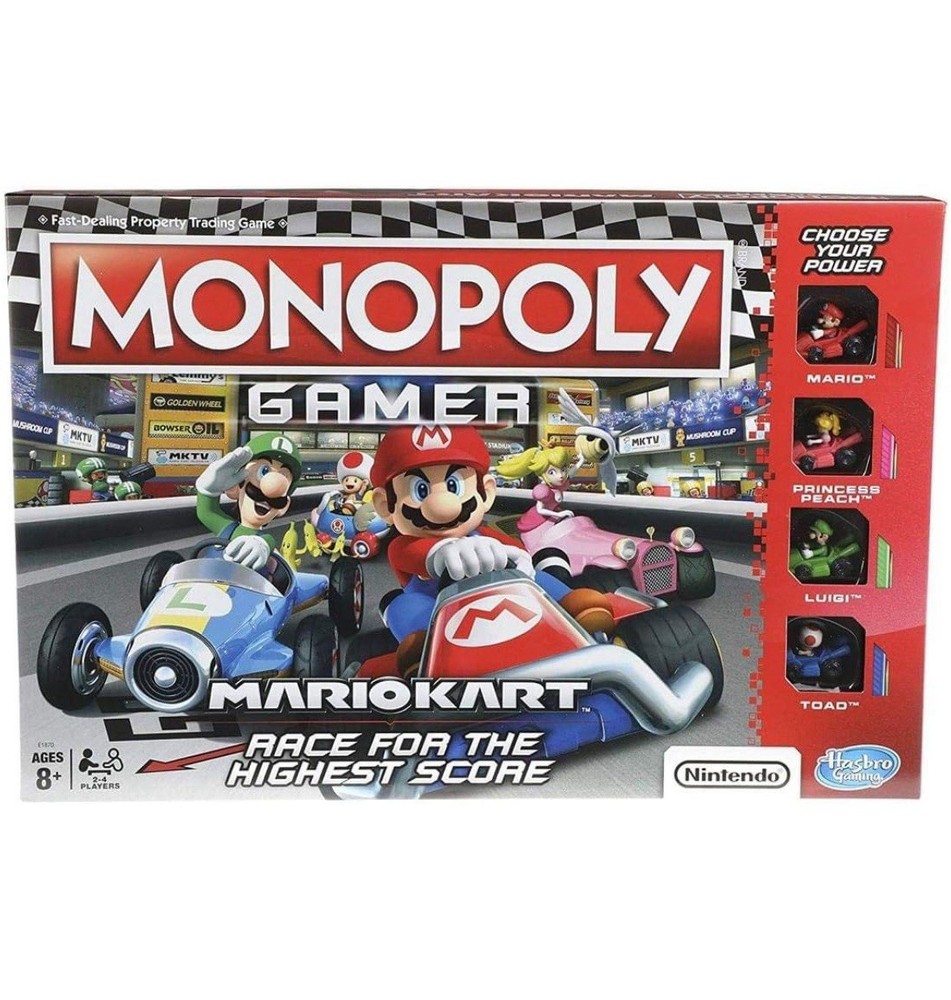 Monopoly Gamer Mario Kart - 43220-777