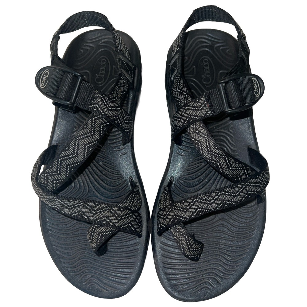 Chaco Women's Size 10 Black Strap Sandals for Hiking Walking Biking Water