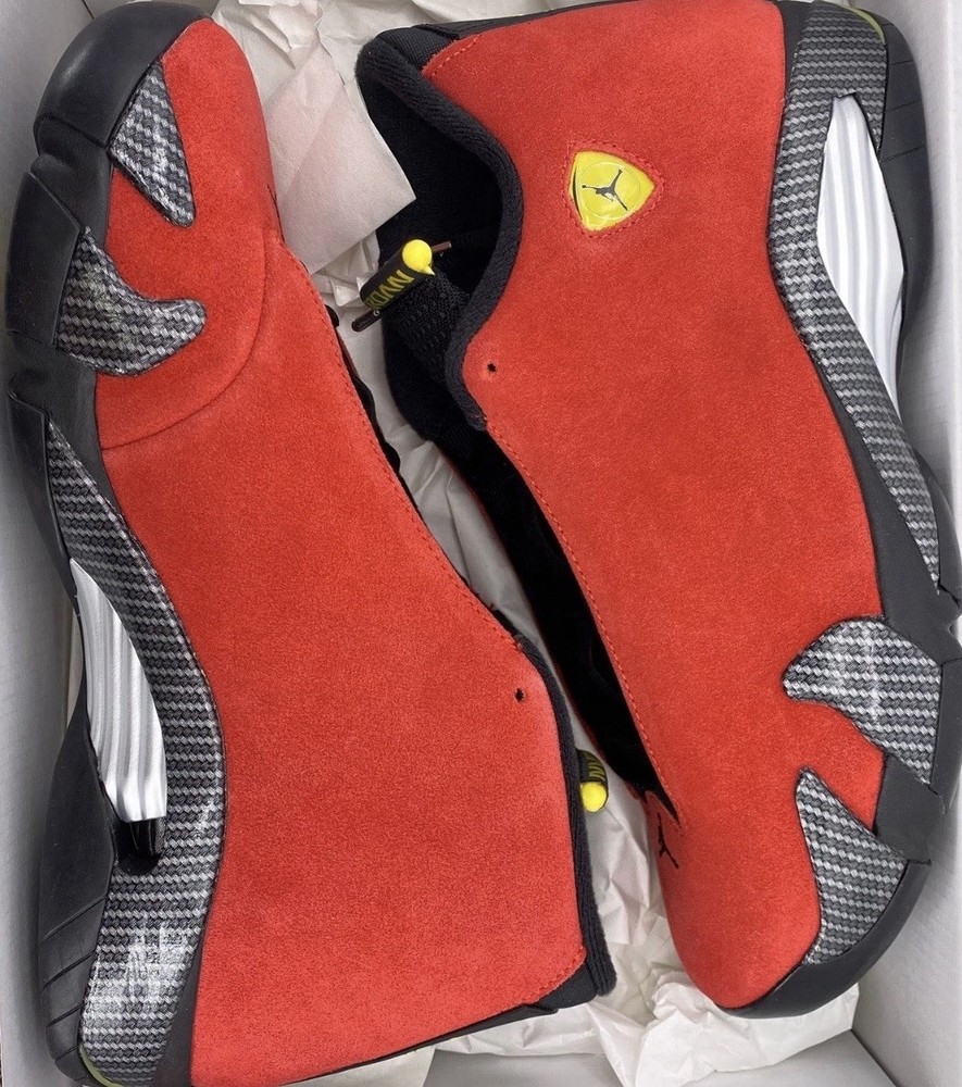 Air Jordan 14 Ferrari 2025 Size 8.5