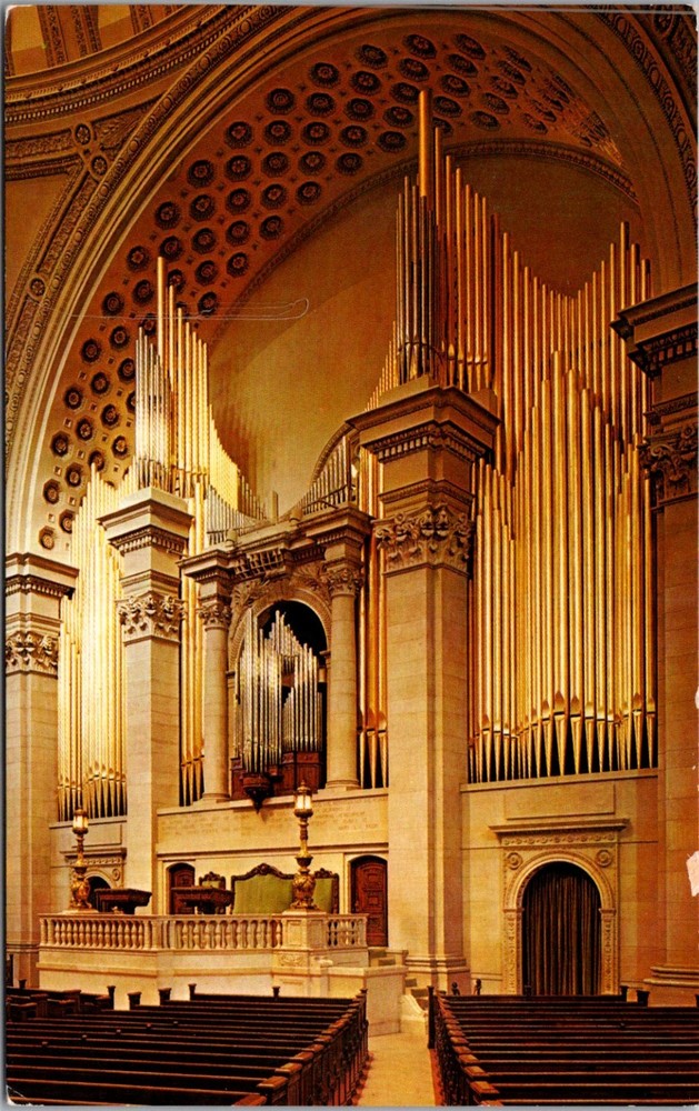 Vintage Postcard First Church Of Christ Scientist Boston Massachusetts MA