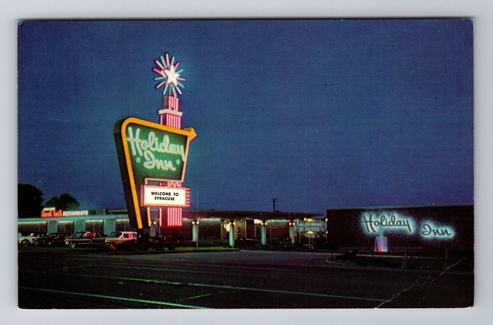 East Syracuse NY-New York, Holiday Inn, Advertisement, Vintage Souvenir Postcard