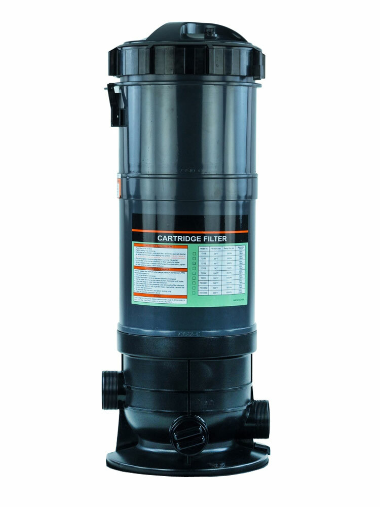 Rx Clear Radiant Swimming Pool Cartridge Filter Tank (Various Sizes)