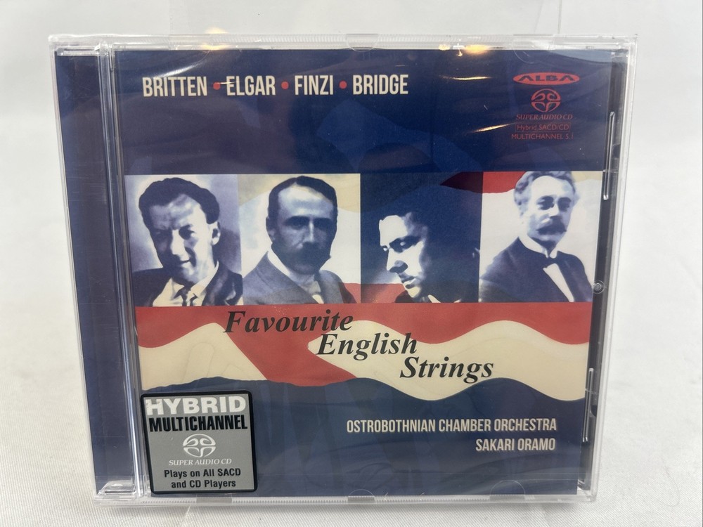 Favourite English Strings by Ostrobothnian Chamber Orchestra / Oramo (Super Audio CD (SACD), 2016)