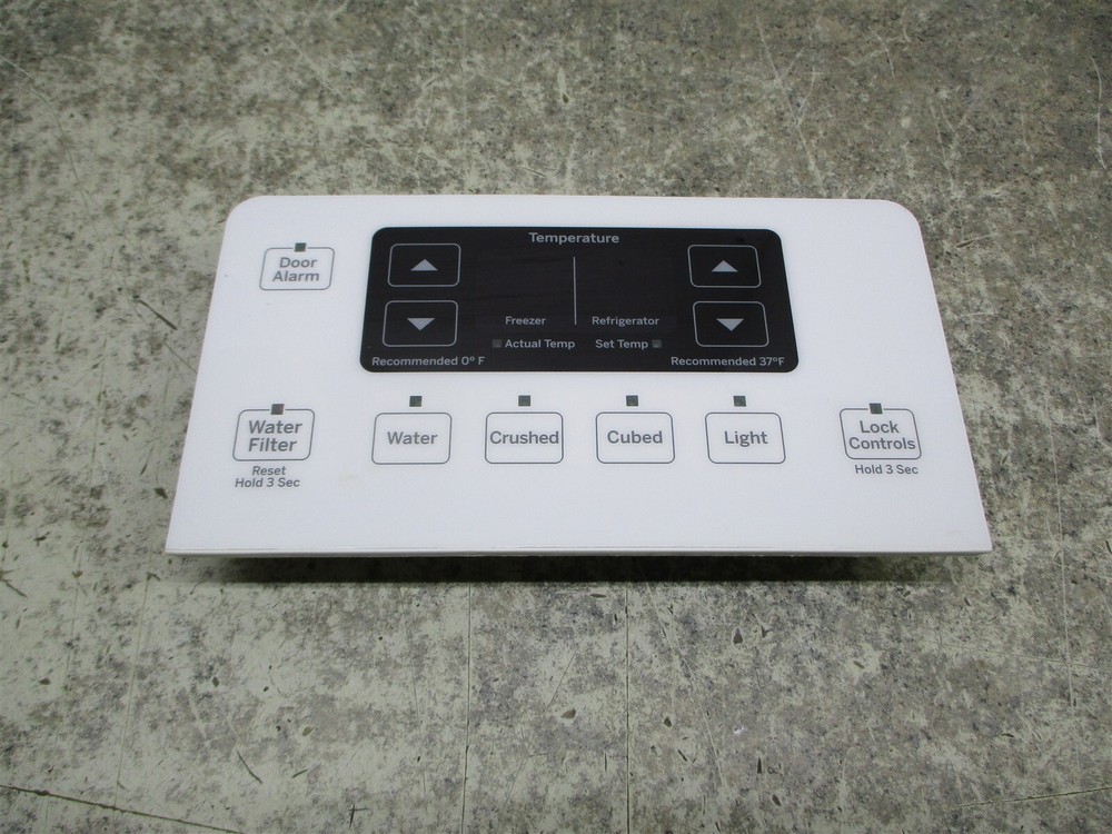 Ge Refrigerator Dispenser Control Board Broken Tab/Scratches Part # Wr55X20472