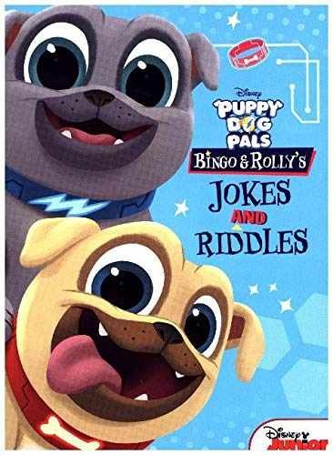 Puppy Dog Pals Bingo and Rolly's Jokes - Paperback, by Disney Books - Very Good