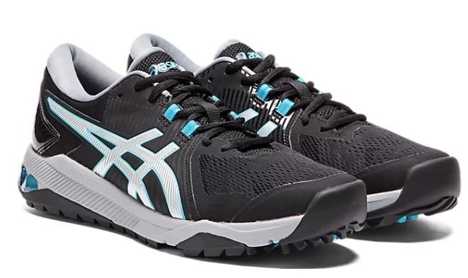 Asics Men's Gel-Course Glide Golf Shoes - Black/Silver