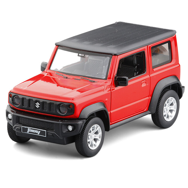 1:31 Suzuki Jimny Model Car Diecast Toy Cars Toys for Boys Girls Kids Gifts Red