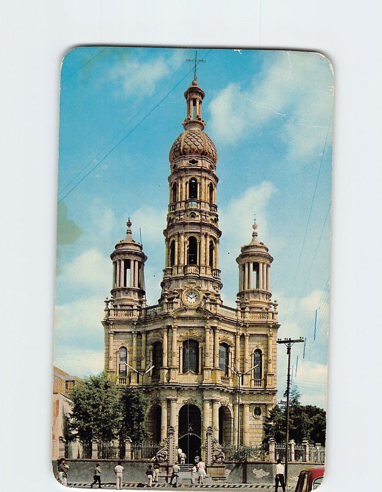 Postcard Templo de San Antonio Aguascalientes Mexico