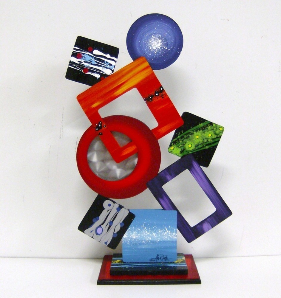 Funky Vibrant Abstract Art 