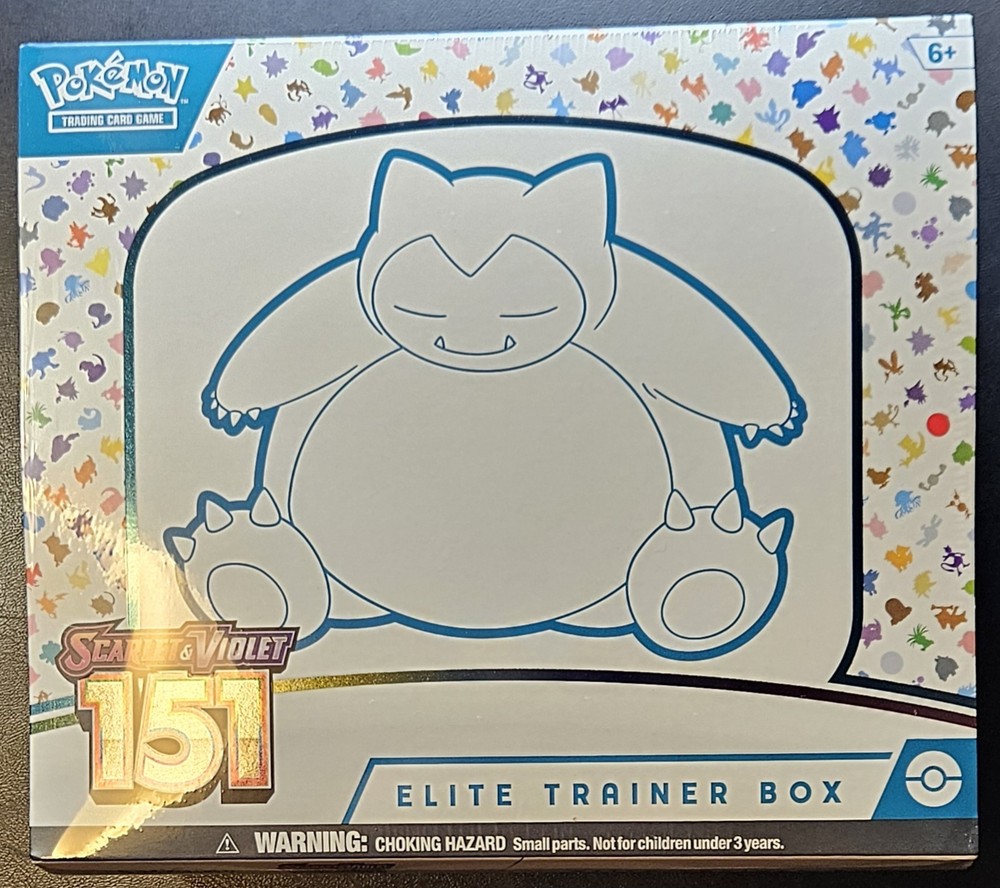 Pokemon TCG SV: Scarlet & Violet 151 Elite Trainer Box | ETB | Sealed * Snorlax