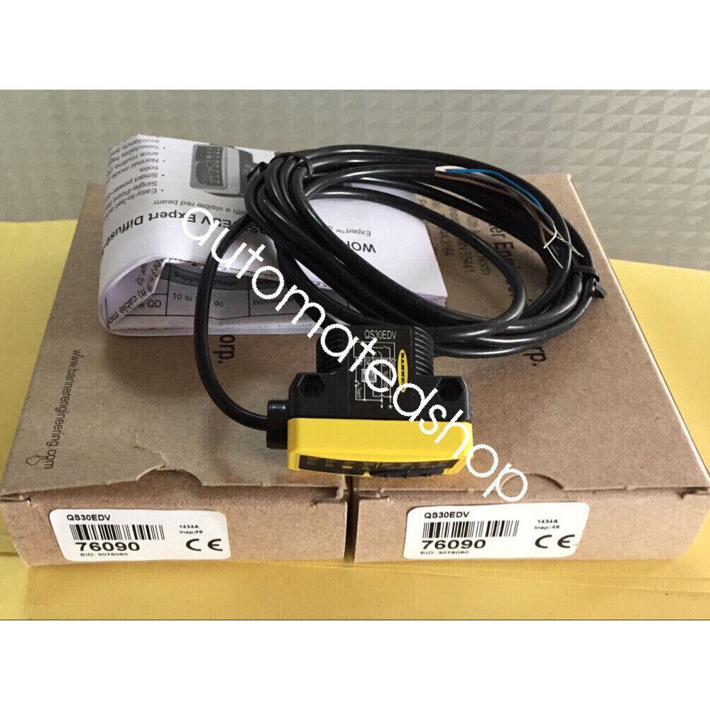 1PC New QS30EDV Photoelectric Reflective Sensor Shipping DHL or FedEX #F22
